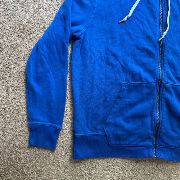 Under Armour Sweatshirt Mens XL Hoodie Full Zip UA Blue Pockets - Picture 6 of 11